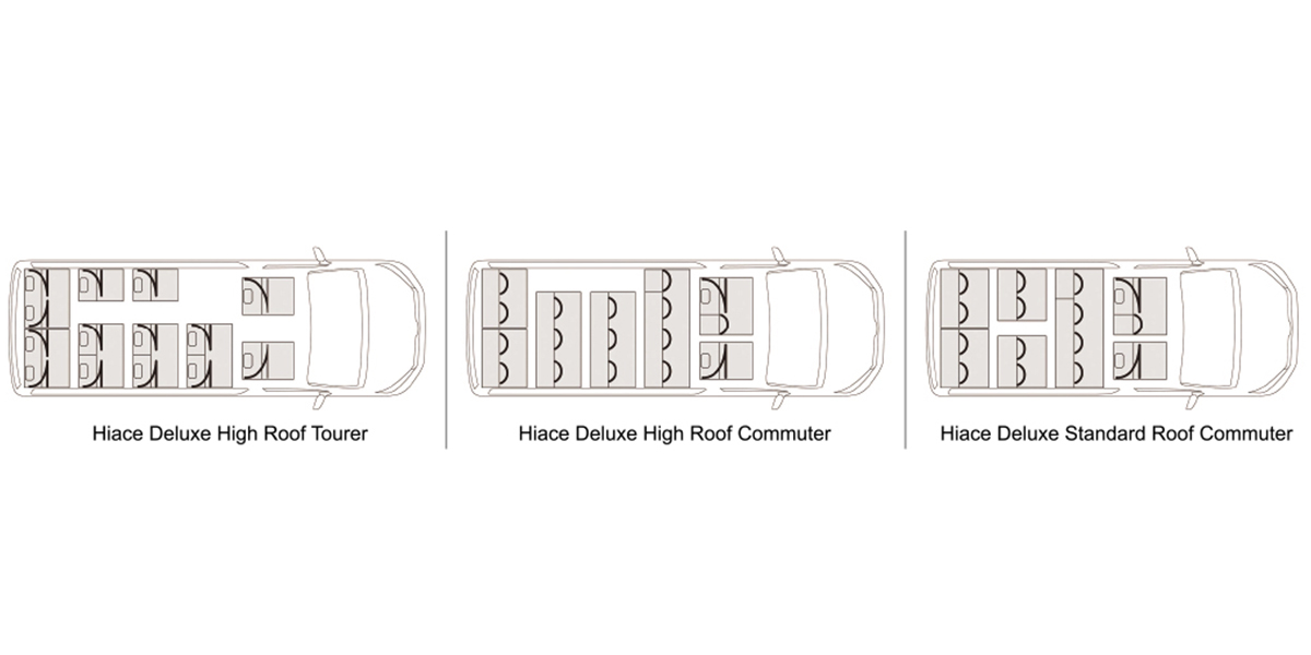HIACE DELUXE Interior Images